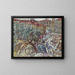 Nuovo edificio a Monte-Carlo - Lovis Corinth — quadro incorniciato alla parete