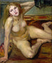 Fille nue sur un tapis - Lovis Corinth — vista dell’opera