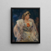 La cantante Frieda Halbe - Lovis Corinth — quadro incorniciato alla parete