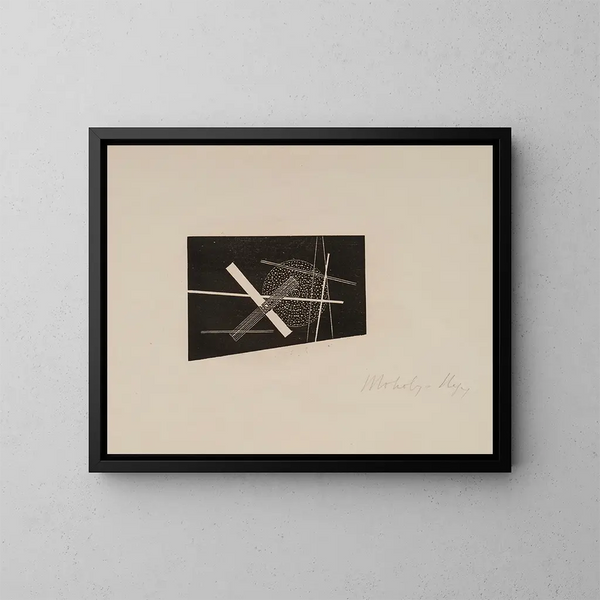 Composition - László Moholy-Nagy — quadro incorniciato alla parete