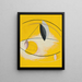 Gal Ab I - László Moholy-Nagy — quadro incorniciato alla parete