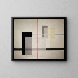 K VII - László Moholy-Nagy — quadro incorniciato alla parete