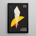 Weimar Bauhaus Cartes Postales N° 7 - László Moholy-Nagy — quadro incorniciato alla parete