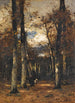 Foresta a Fontainebleau - László Pál — vista dell’opera