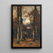 Foresta a Fontainebleau - László Pál — quadro incorniciato alla parete