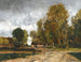 Paesaggio con un cottage - László Pál — vista dell’opera