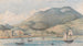 Vista di Hobart, Tasmania - Lt Gen Charles Emilius Gold — vista dell’opera
