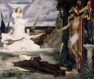 La Vision - Luc-Olivier Merson — vista dell’opera