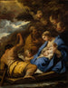 La Fuga in Egitto - Luca Giordano — vista dell’opera