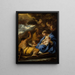 La Fuga in Egitto - Luca Giordano — quadro incorniciato alla parete