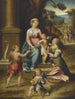 Il matrimonio mistico di Santa Caterina - Luca Longhi — vista dell’opera