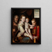 La Sainte Famille et saint Étienne - Luca Longhi — quadro incorniciato alla parete