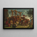 La Crocifissione - Luca Signorelli — quadro incorniciato alla parete