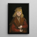 Un principe di Sassonia - Lucas Cranach il Vecchio — quadro incorniciato alla parete