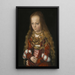 Une princesse de Saxe - Lucas Cranach l'Ancien — quadro incorniciato alla parete