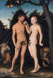 Adam et Ève au paradis La Chute - Lucas Cranach l'Ancien — vista dell’opera