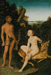 Apollon e Diana - Lucas Cranach l'Ancien — vista dell’opera