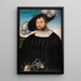 Ritratto di Monsieur A von Rechenberg - Lucas Cranach l'Ancien — quadro incorniciato alla parete