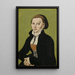 Catherine de Bora moglie di Martin Luther - Lucas Cranach l'Ancien — quadro incorniciato alla parete