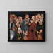Il Cristo benedicente i bambini - Lucas Cranach il Vecchio — quadro incorniciato alla parete