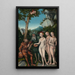 Jugement de Pâris - Lucas Cranach l'Ancien — quadro incorniciato alla parete