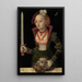 Judith e Oloferne - Lucas Cranach l'Ancien — quadro incorniciato alla parete