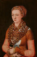 Ritratto di Anna Buchner née Lindacker - Lucas Cranach l'Ancien — vista dell’opera