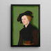 Portrait d'une femme - Lucas Cranach l'Ancien — quadro incorniciato alla parete