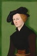 Portrait d'une femme - Lucas Cranach l'Ancien — vista dell’opera