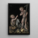 L'Enfant Jésus e San Giovanni Battista - Lucas Cranach l'Ancien — quadro incorniciato alla parete