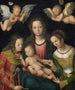 Vergine con Bambino con le sante Caterina e Barbara - Lucas Cranach il Vecchio — vista dell’opera