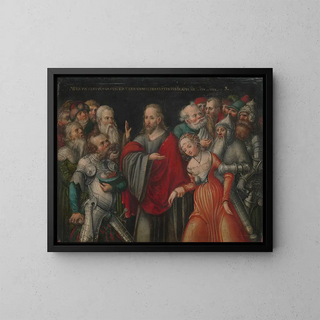 Lucas Cranach the Younger - Christ and the Adulteress.webp
