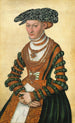 Portrait d'une dame - Lucas Cranach le Jeune — vista dell’opera