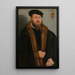 Portrait d'un homme - Lucas Cranach le Jeune — quadro incorniciato alla parete