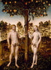 La chute de l'homme - Lucas Cranach le Jeune — vista dell’opera
