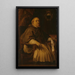 Ritratto di François de Gand-Vilain 1647-1666 Vescovo di Tournai - Lucas Franchoys il Giovane — quadro incorniciato alla parete