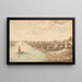Paesaggio fluviale - Lucas van Uden — quadro incorniciato alla parete