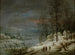 Paesaggio invernale - Lucas van Uden — vista dell’opera