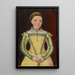 Portrait de Dorothea Curio fille du professeur Celio Secondo Curio - Lucca — quadro incorniciato alla parete