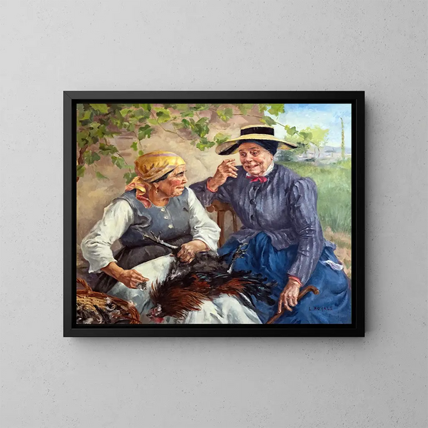 Cancans - Luce Boyals — quadro incorniciato alla parete