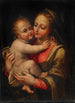 Madone à l'Enfant - Lucia Anguissola — quadro incorniciato alla parete