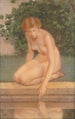 Près d'une claire fontaine - Lucia Fairchild Fuller — vista dell’opera