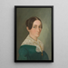 Portrait de Frau Jos Ruch née Faist - Lucian Reich — quadro incorniciato alla parete