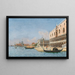 Venezia, Palazzo Ducale - Luciano Contento — quadro incorniciato alla parete