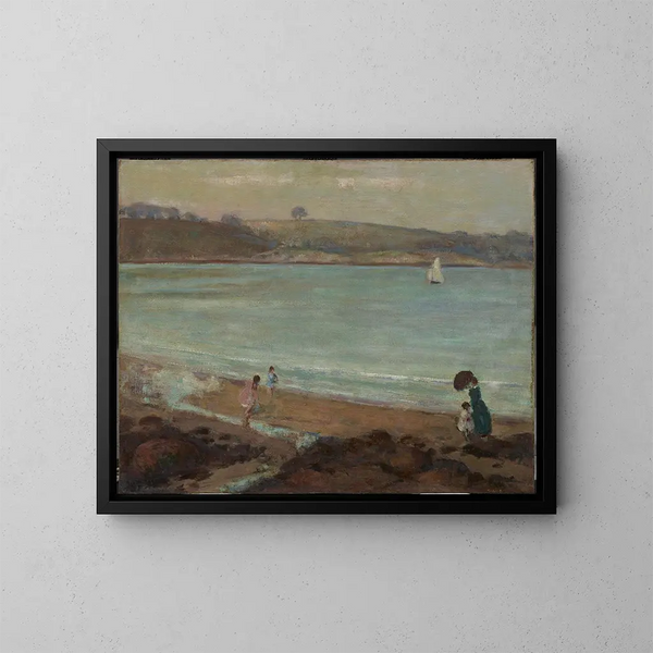 Au large de la baie du Massachusetts - Lucien Abrams — quadro incorniciato alla parete
