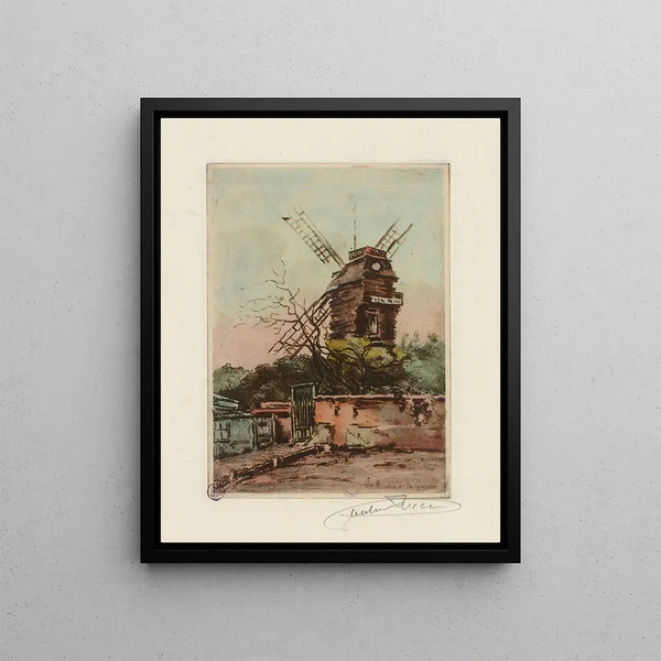 Lucien Marcelin Gautier - Le moulin de la galette.webp