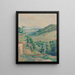 Mont Verdaille Cotignac - Lucien Pissarro — quadro incorniciato alla parete