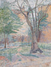 L'albero di noce - Lucien Pissarro — vista dell’opera