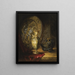 Casque aiguière et bouclier sur une table - Lucjan Przepiórski — quadro incorniciato alla parete