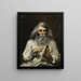 Il scultore - Lucjan Przepiórski — quadro incorniciato alla parete